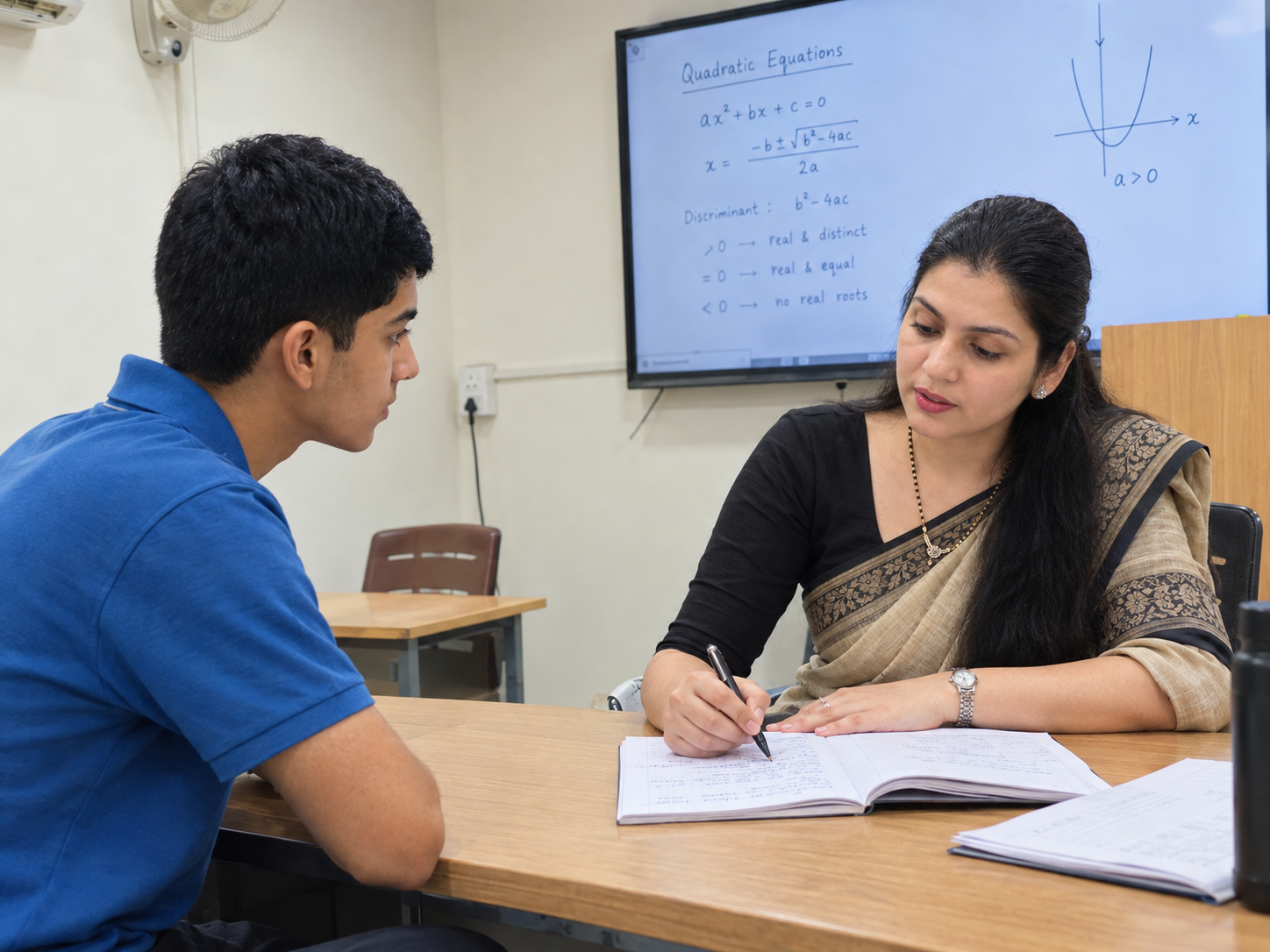 One-on-one mentorship and doubt session at School of Commerce coaching in Rohtak